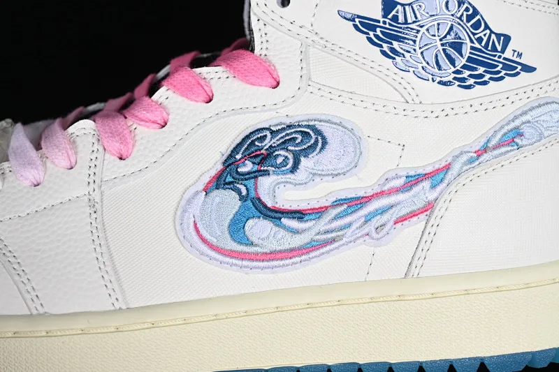 All categories Air Jordan Jordan series basketball shoes Air Jordan 1 High Air Jordan 1 High Golf "Pebble Beach" AJ1 Joe 1 embroidery special edition high-top basketball shoes FV3565-100